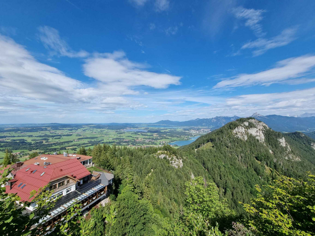 Aussicht Burgruine Falkenstein 1