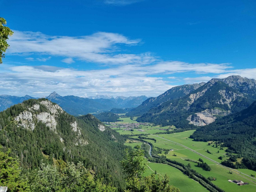 Aussicht Burgruine Falkenstein 2