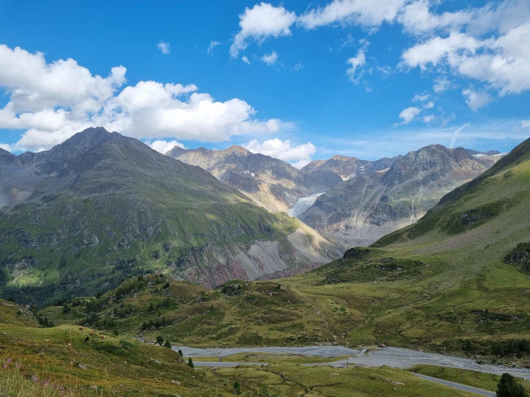 Kaunertaler Gletscherstrasse Ausblick (AT)